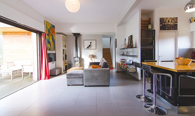 Maison individuelle ossature bois