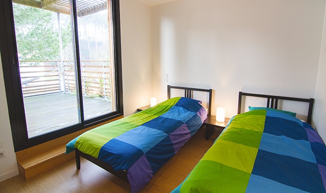Maison individuelle ossature bois : Maison co Seignosse Merlateau architecte 7
