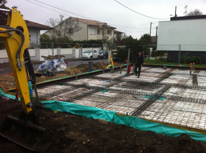 La m�rignacaise : Dalle b�ton