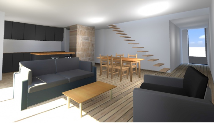 R�habilitation, extension et sur�l�vation d'une �choppe : INT 2. copy