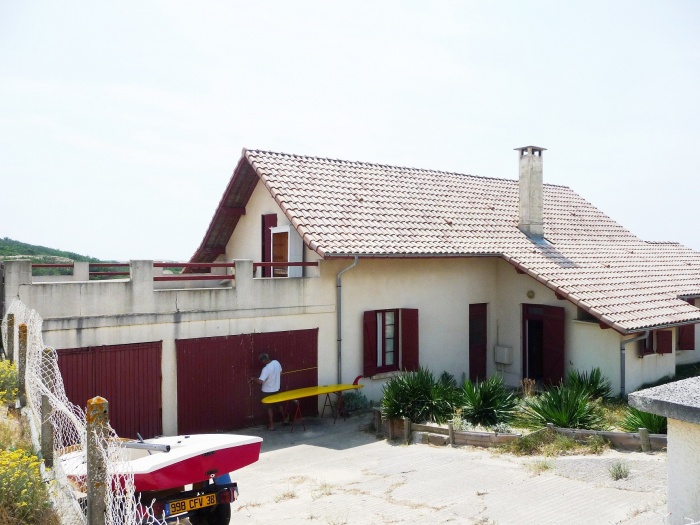 Extension d'une maison de plage : Fa�ade Nord avant travaux