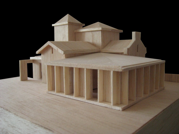 Maison bourgeoise : Maquette