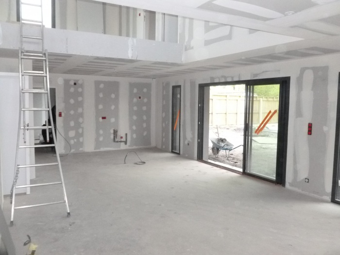 Maison aux lignes contemporaines : Int�rieur