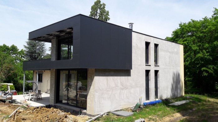 Extension contemporaine et r�novation d'une maison individuelle : image_projet_mini_90159