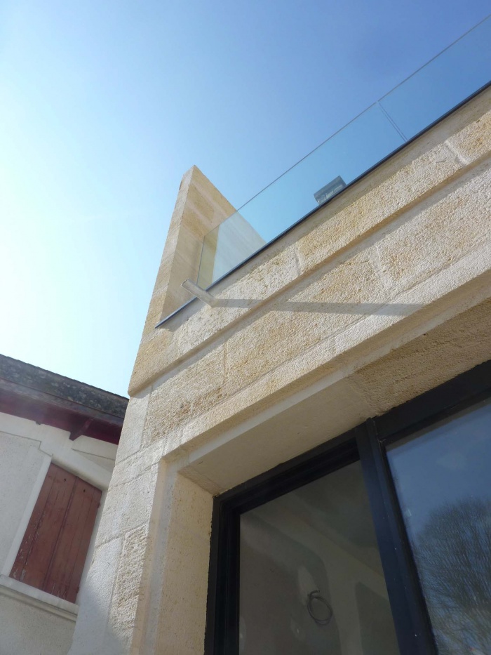 R�novation compl�te d'une maison de ville : Rejointement de la fa�ade