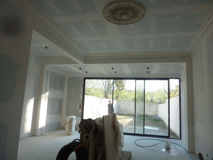 R�novation compl�te d'une maison de ville : Salon s�jour