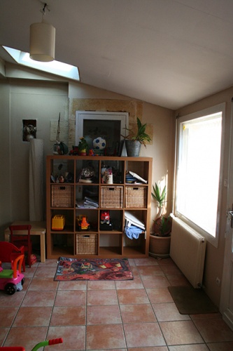 Restructuration et sur�l�vation d'une �choppe � Talence : Le s�jour