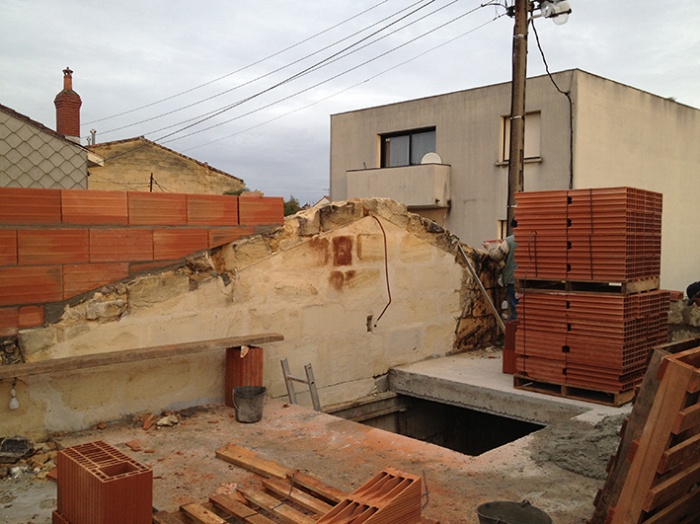 Restructuration et sur�l�vation d'une �choppe � Talence : les �l�vations