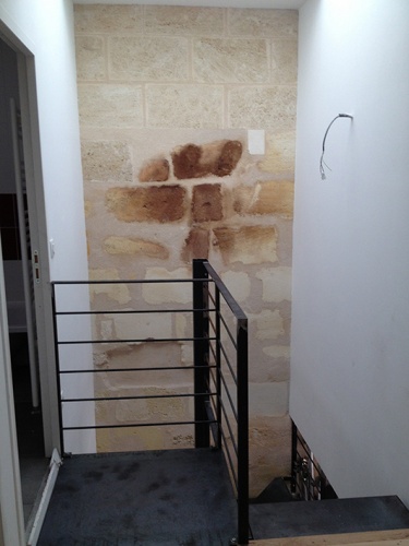 Restructuration et sur�l�vation d'une �choppe � Talence : palier