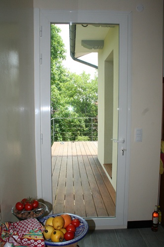 Restructuration partielle d'une maison et cr�ation d'une terrasse haute : int8