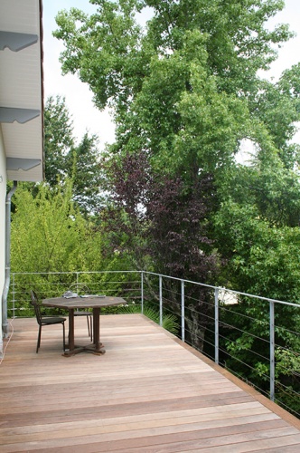 Restructuration partielle d'une maison et cr�ation d'une terrasse haute : ext2