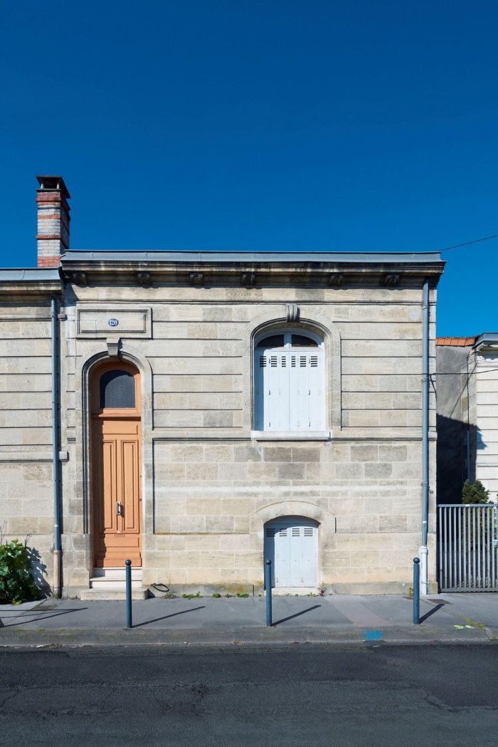 Rnovation et extension d'une choppe bordeaulaise : BINAUD - existant FACADE RUE