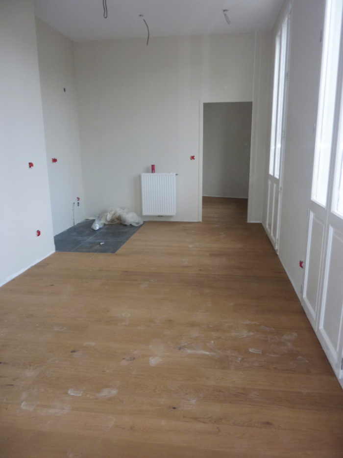 Construction d'un immeuble neuf  Bordeaux : Parquet