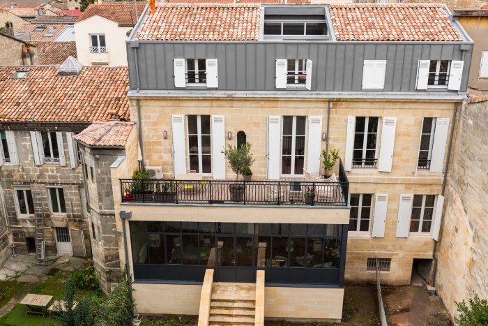 Rhabilitation, surlvation et extension d'un immeuble  Bordeaux : image_projet_mini_92571