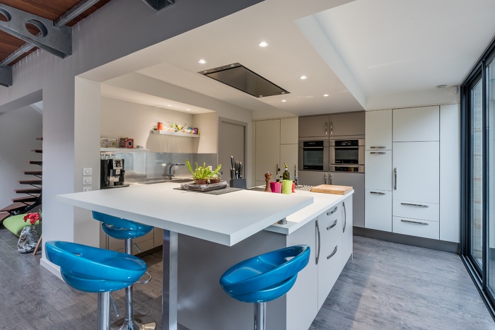 Hangar r�habilit� en maison familiale : Lemoigne 5