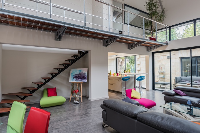 Hangar r�habilit� en maison familiale : lemoigne 6