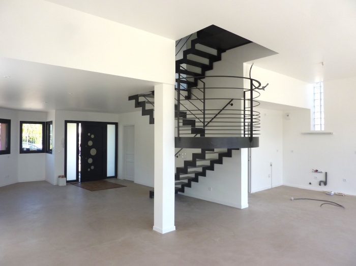 Construction maison contemporaine � Pessac respectant la RT 2012 : Pes 13