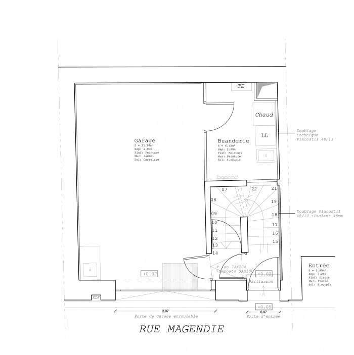 Immeuble CP : PRO RDC