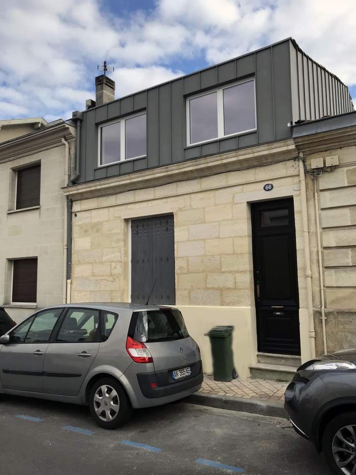 Maison VB : Faade sur rue projet