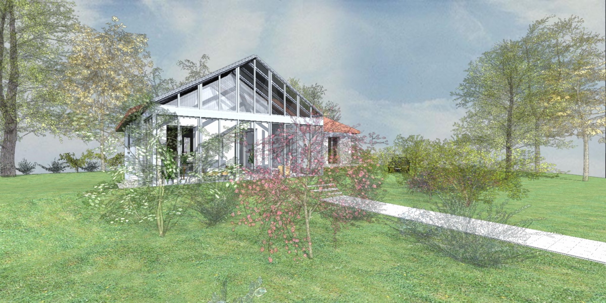 R�novation et extension - serre bioclimatique : 3 Cam_1 esq2