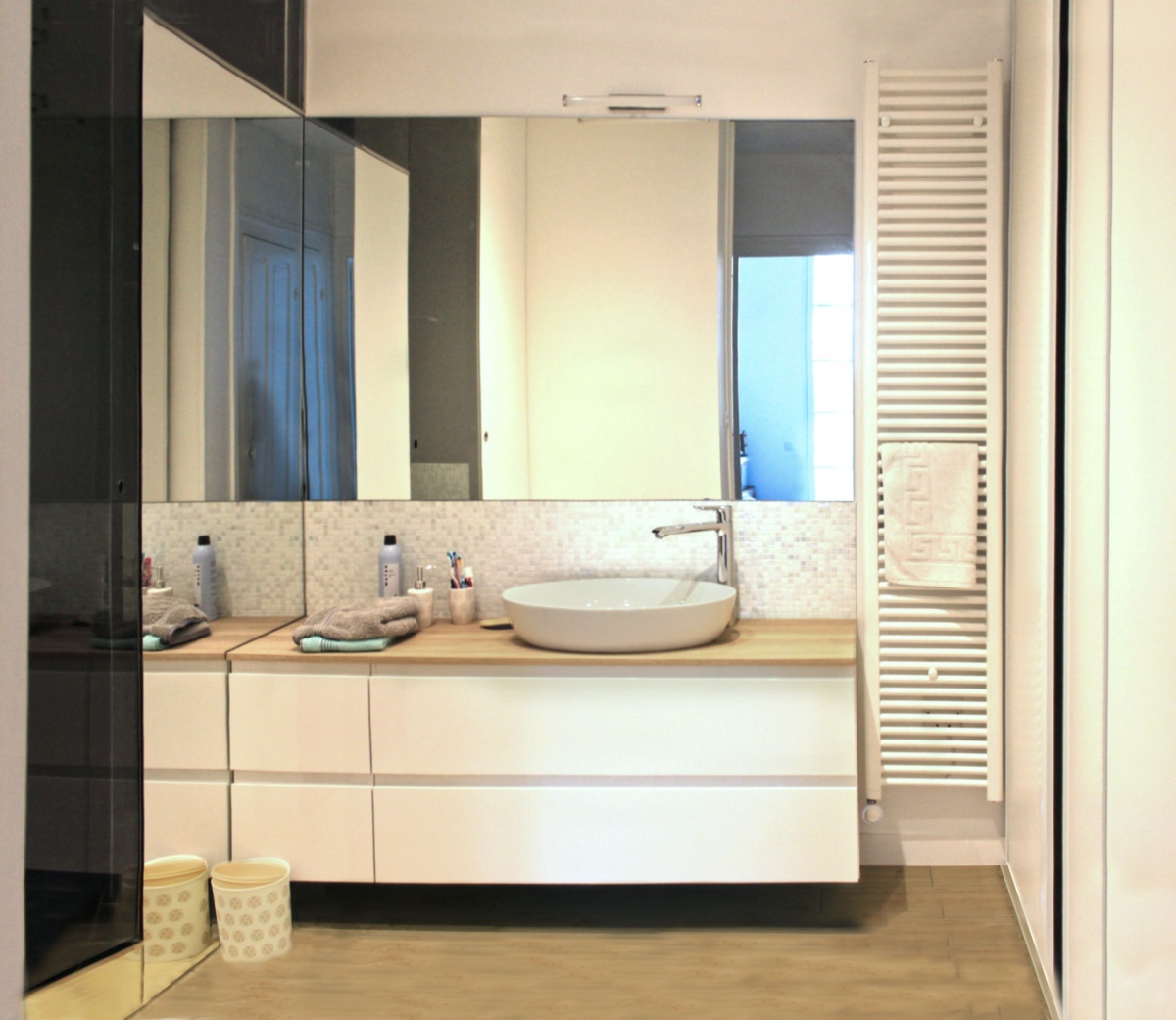 R�novation d'un appartement de type haussmanien : 4 vasque