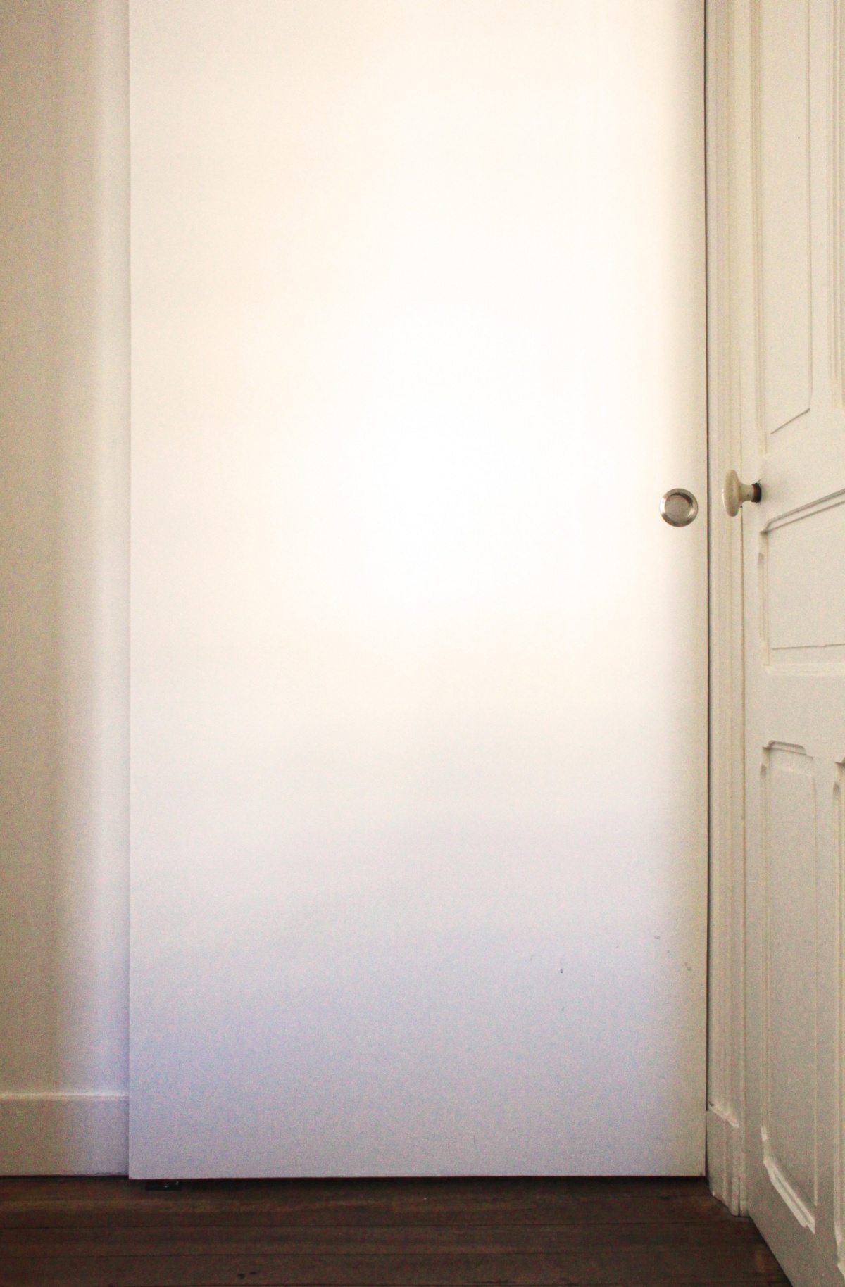 R�novation d'un appartement de type haussmanien : 10 porte.JPG