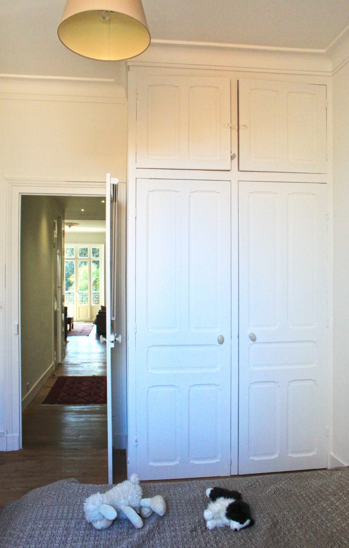 R�novation d'un appartement de type haussmanien : 11 chambre.JPG